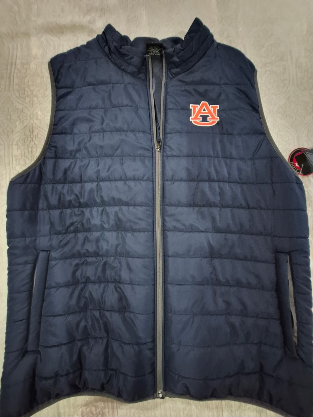 AU Navy Quilted Men's Vest